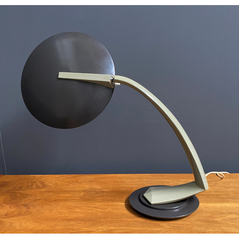 Lampe de bureau vintage modèle Boomerang par Luis Pérez de la Oliva pour Lupela, 1970