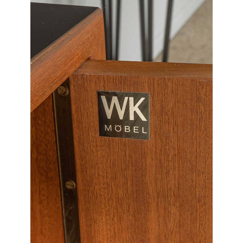 Vintage teak desk by Wk Möbel, Germany 1960s