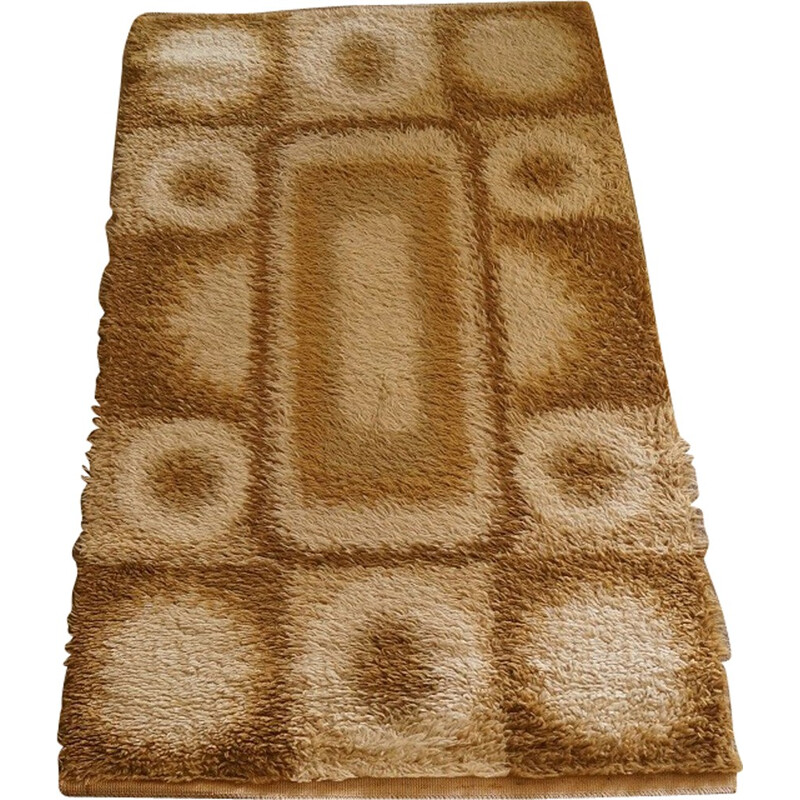 Vintage carpet in natural fibre - 1960s