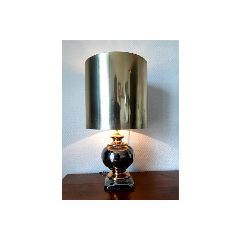 Vintage-Lampe aus Keramik, 1960