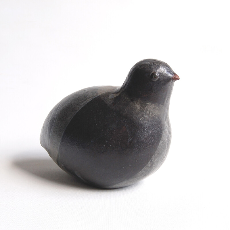 Céramique zoomorphe vintage en Oiseau par Thèrèse Hauptmann, 1990