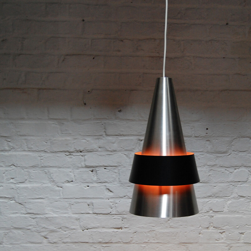 Vintage pendant lamp "Corona" by Jo Hammerborg for Fog and Morup, 1960