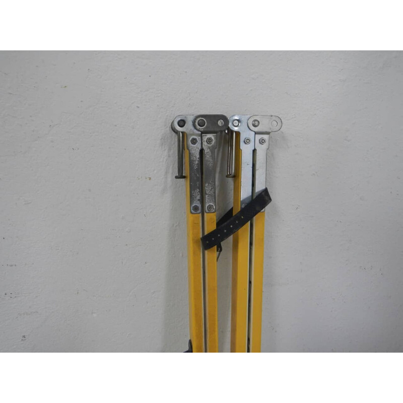 Vintage aluminum metric rod