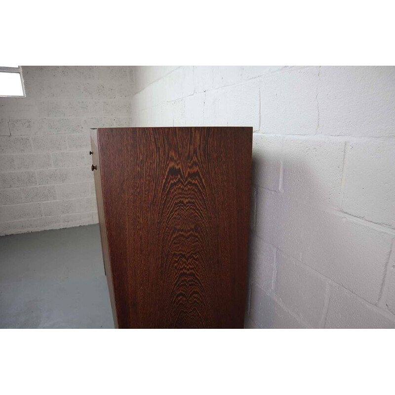 Vintage highboard in Wenge wood, 1960