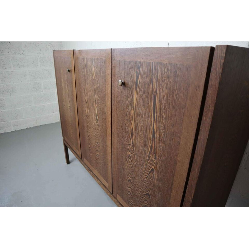 Vintage highboard in Wenge wood, 1960