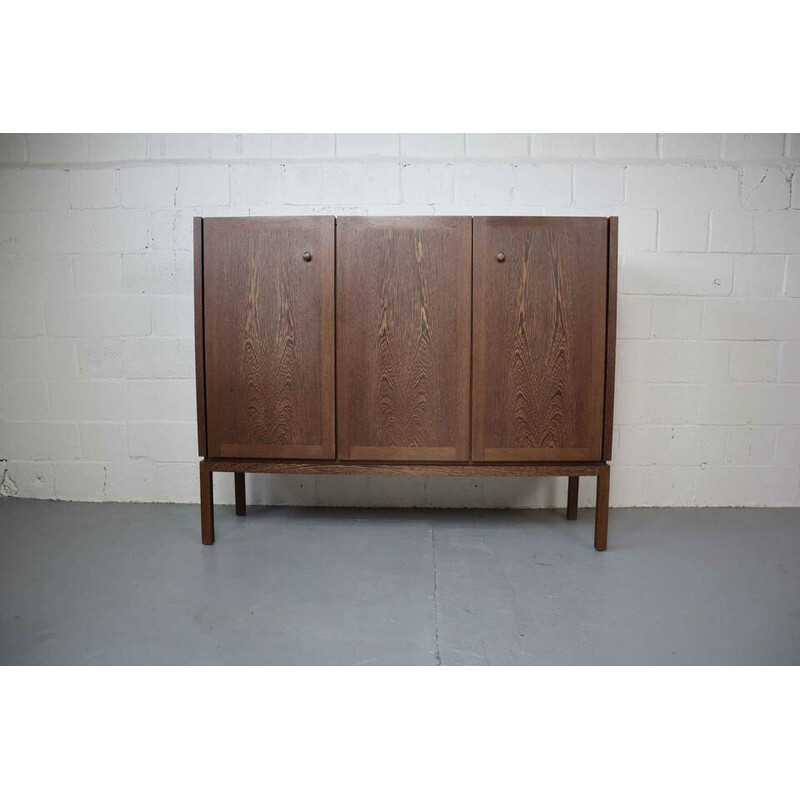 Vintage highboard in Wenge wood, 1960