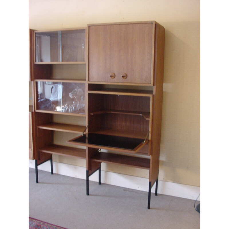 Vintage teak bookcase  - 1970s