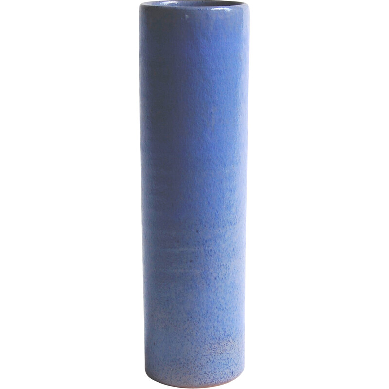 Vintage ceramic scroll vase by Antonio Lampecco, 1990-2000