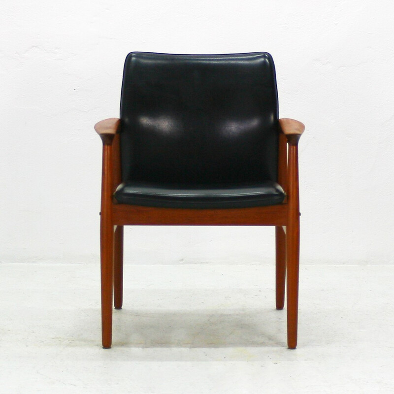 Teak armchair by Grete Jalk for Glostrup Møbekfabrik - 1950s