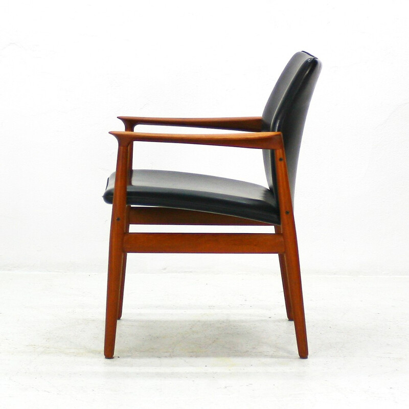 Teak armchair by Grete Jalk for Glostrup Møbekfabrik - 1950s