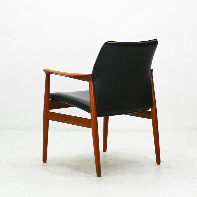 Teak armchair by Grete Jalk for Glostrup Møbekfabrik - 1950s