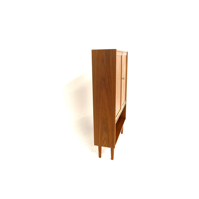 Vintage walnut cabinet, Sweden 1960