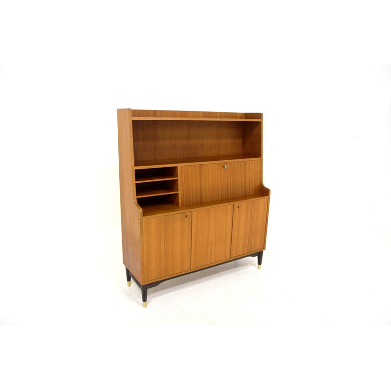 Vintage teak secretary, Sweden 1960