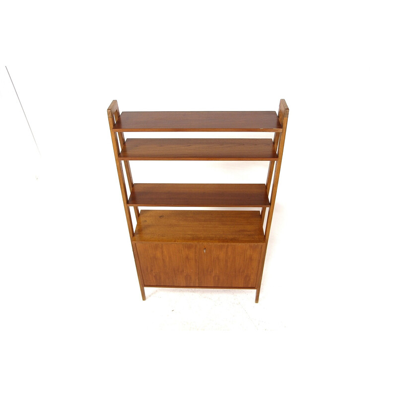 Scandinavian vintage "Tema" teak bookcase by Möbel-Ikea, Sweden 1960