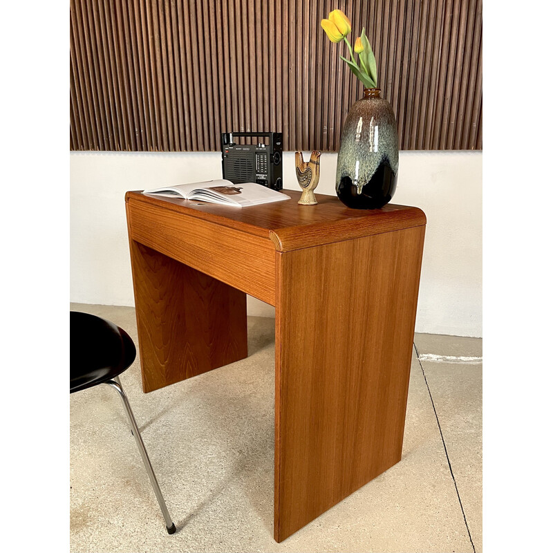 Vintage Deense secretaire in teak door Arne Wahl Iversen voor Vinde Møbelfabrik, jaren 1960