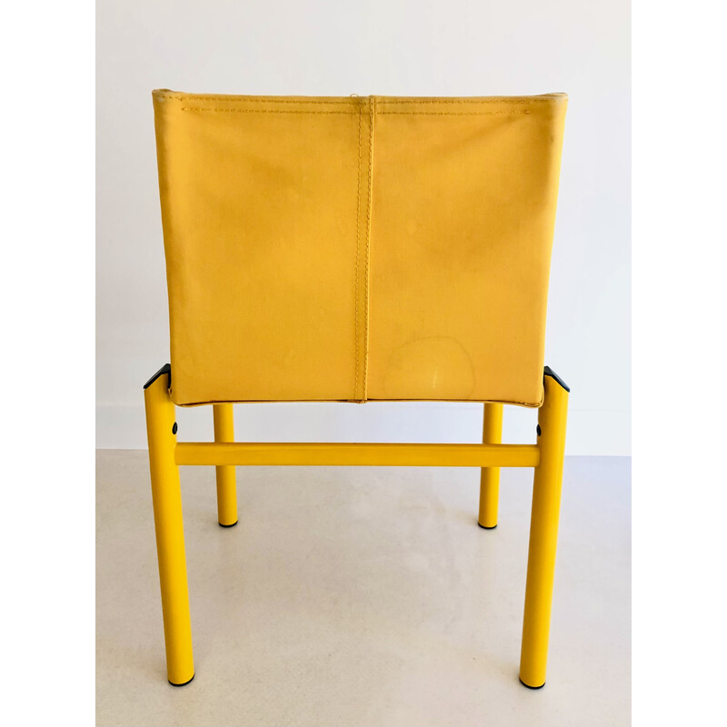 Pair of vintage "Mastro" chairs by Afra and Tobia Scarpa for Molteni, Italy 1980