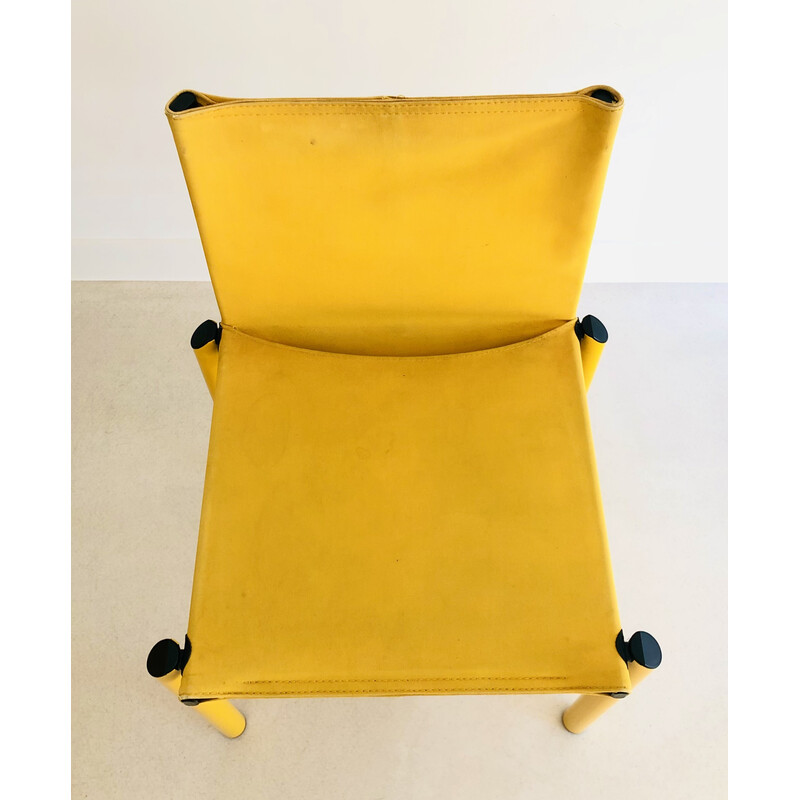Par de cadeiras "Mastro" vintage de Afra e Tobia Scarpa para Molteni, Itália 1980