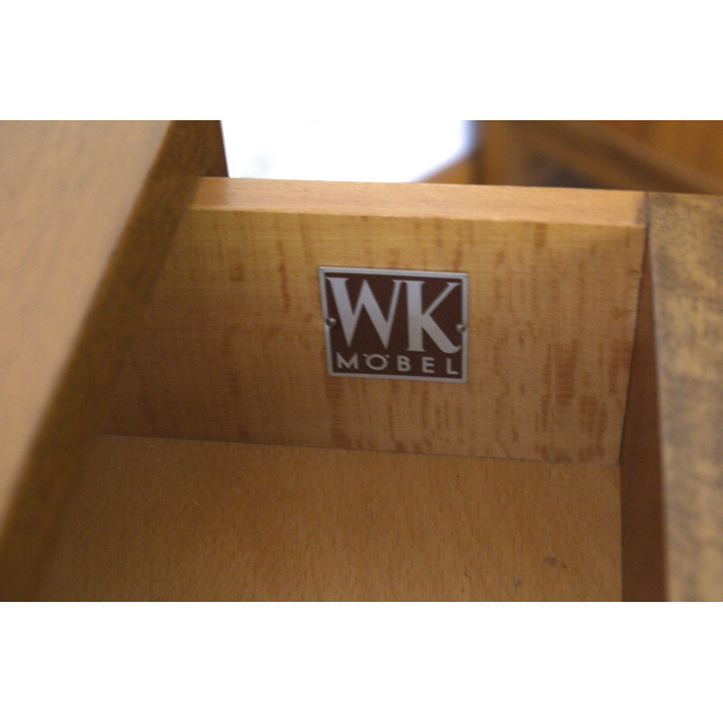 Walnut Desk by Georg Satink for WK Moebel, Model 468 - 1950s