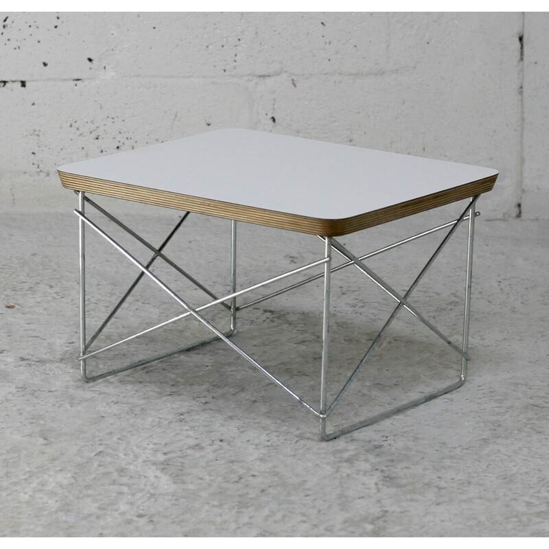 Mesa de apoio vintage Ltr de Eames para Herman Miller, 1990