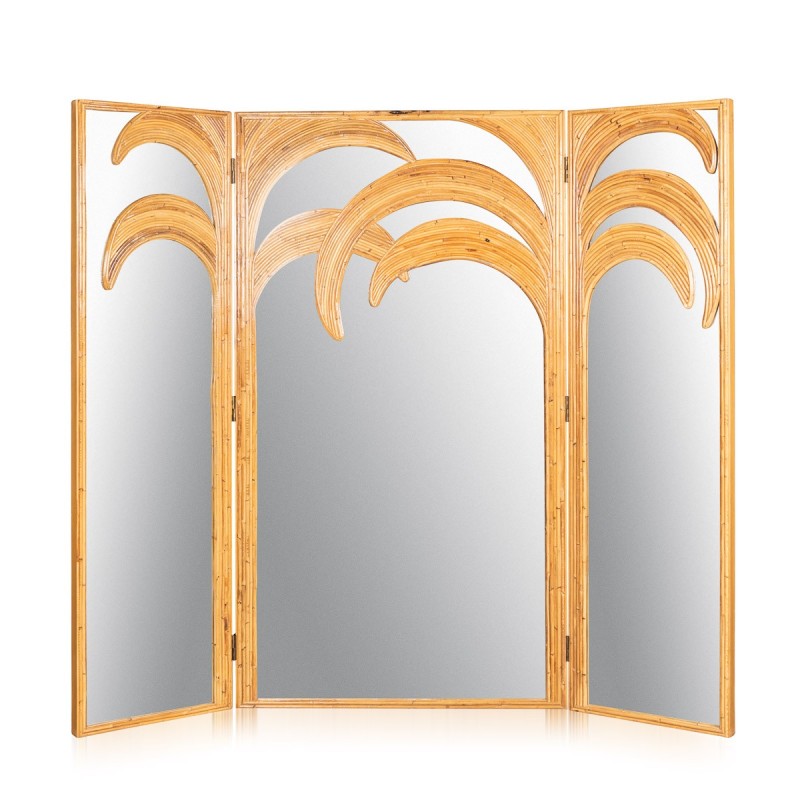 Vintage folding mirror screen from the Parma series, 1970