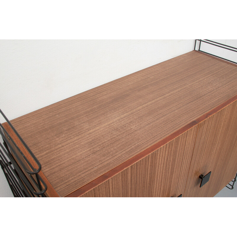 Formica-Wandschrank mit Doppeltür, 1960