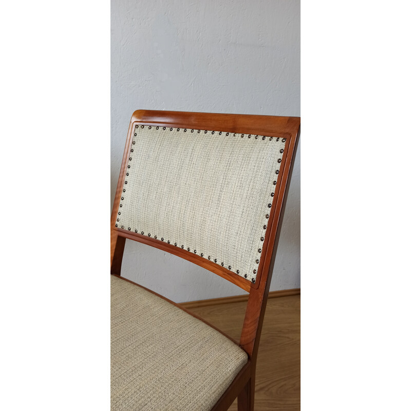 Coppia di sedie vintage in teak, 1970
