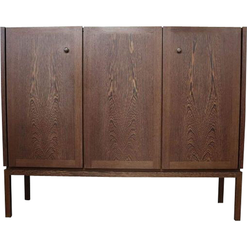 Aparador vintage en madera de wengué, 1960