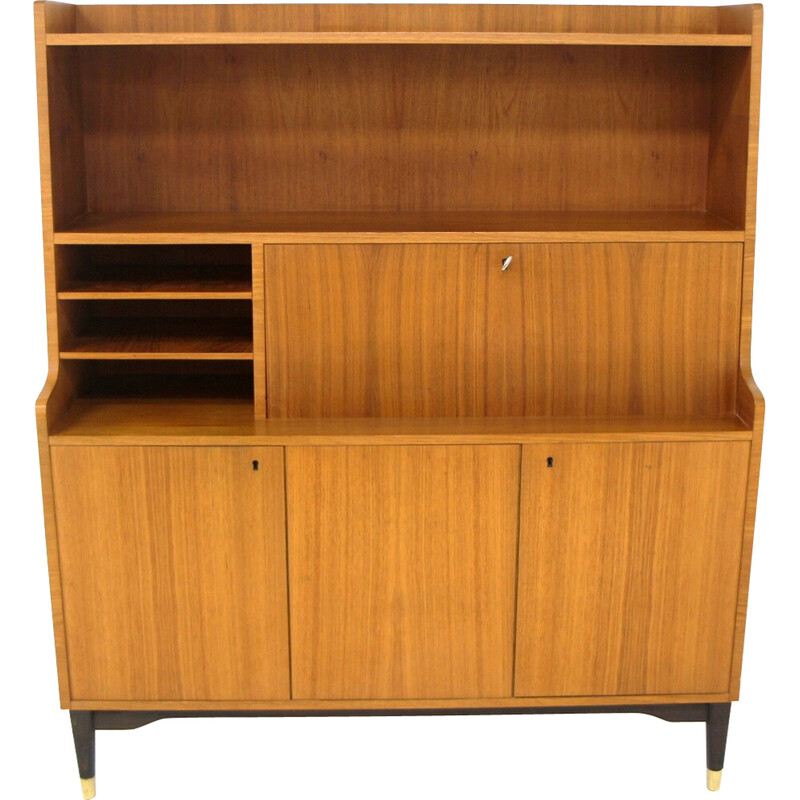 Vintage teak secretary, Sweden 1960