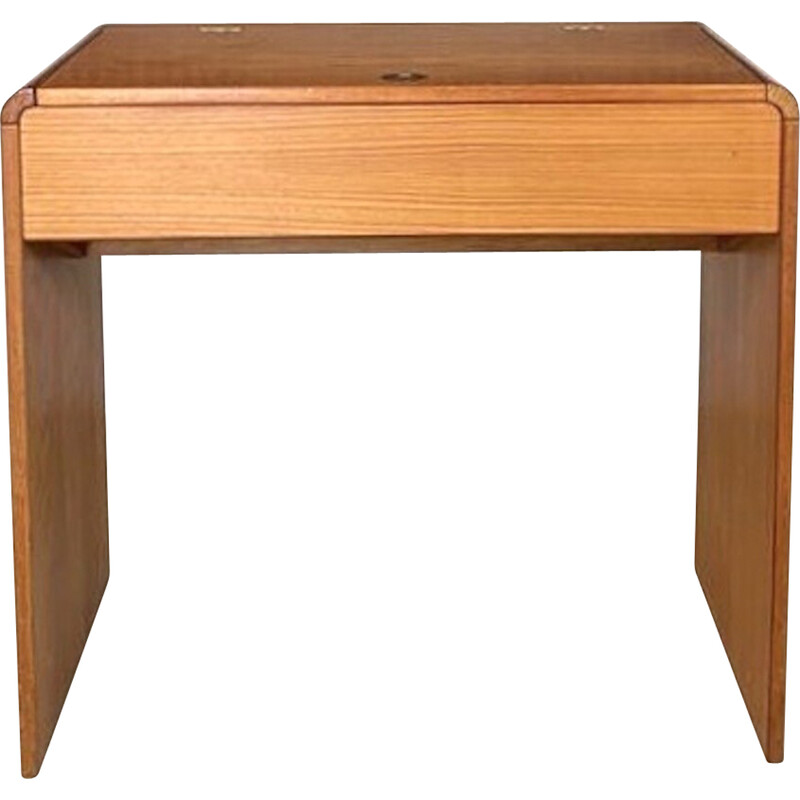 Vintage Danish secretary in teak by Arne Wahl Iversen for Vinde Møbelfabrik, 1960s