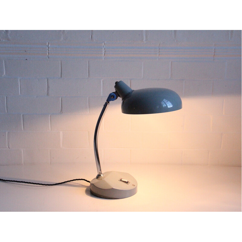 Light grey desk lamp - 1960s