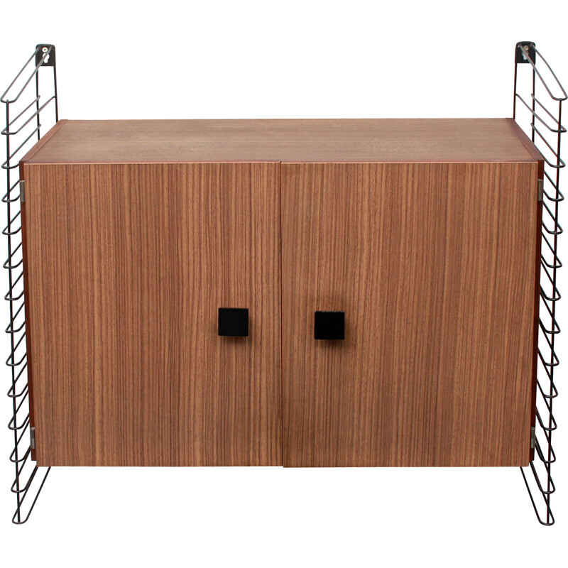 Formica-Wandschrank mit Doppeltür, 1960