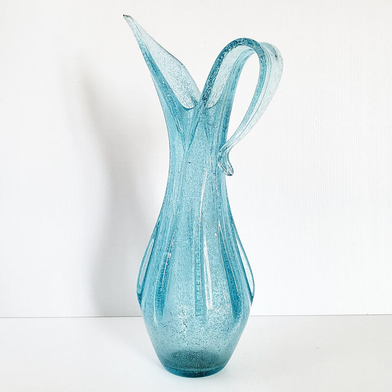 Vintage Murano glass vase by Barovier and Toso, 1960