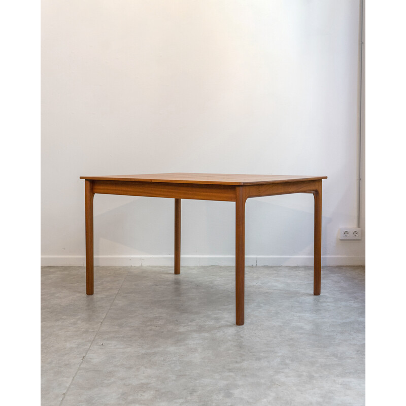 Mid century T2 extendable dining table by Tom Robertson for A.H. Mcintosh and Co, UK 1970