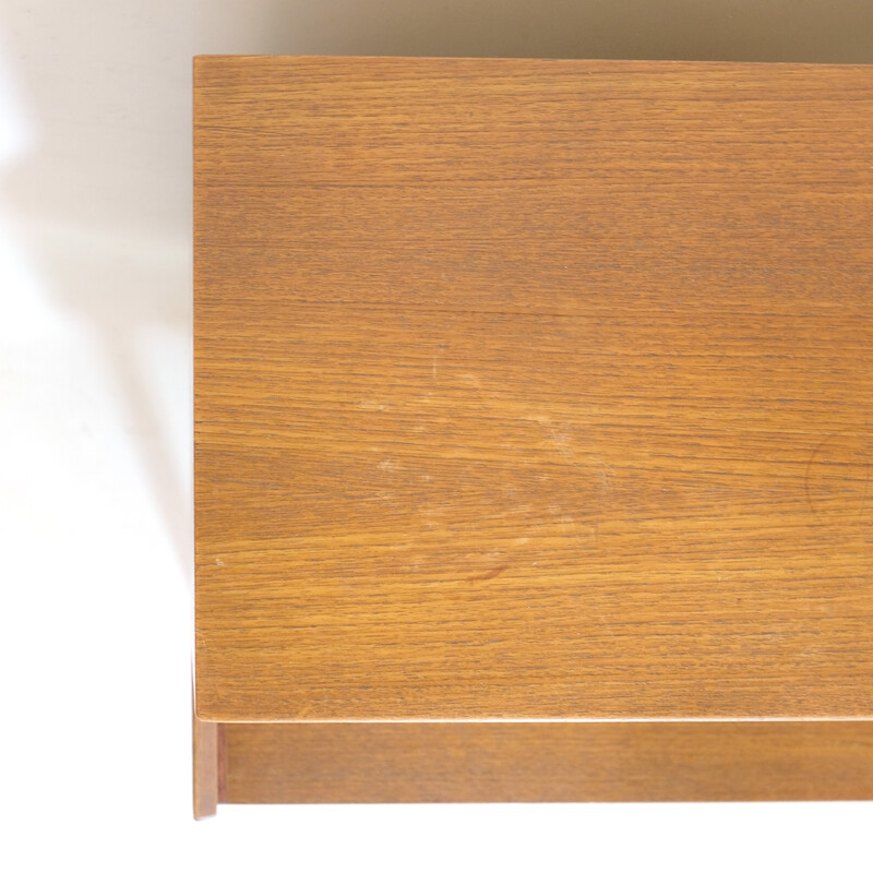 Vintage teak desk by Arne Wahl Iversen for Vinde Mobelfabrik, 1965