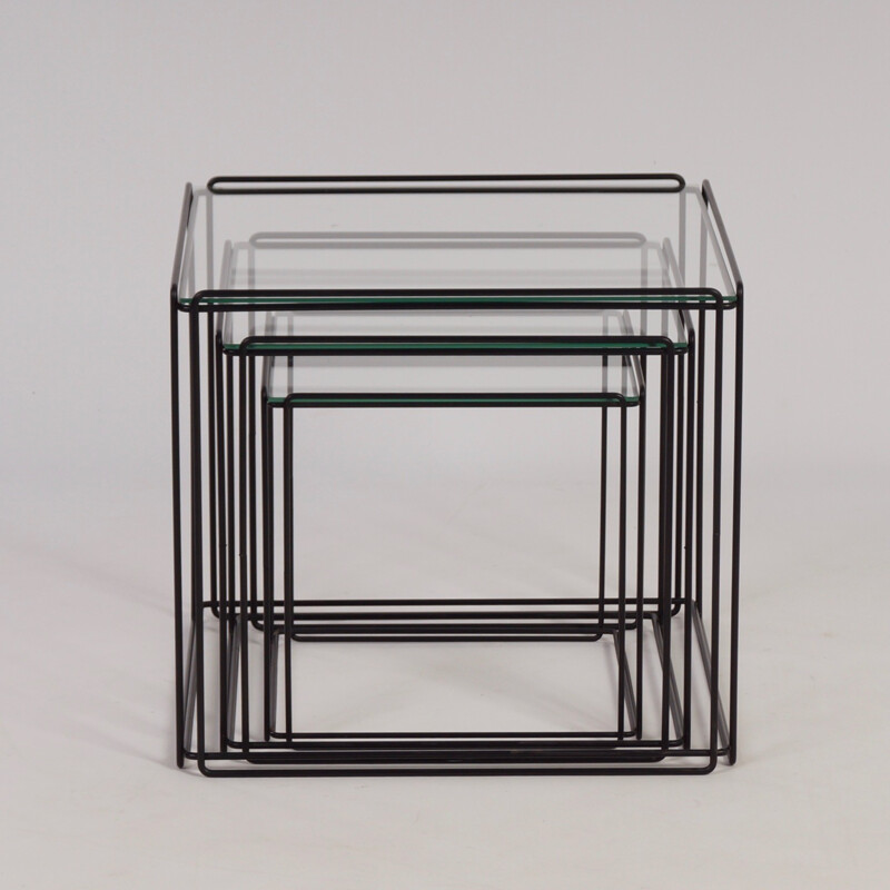 Isocele nesting tables by Max SAUZE - 1970s