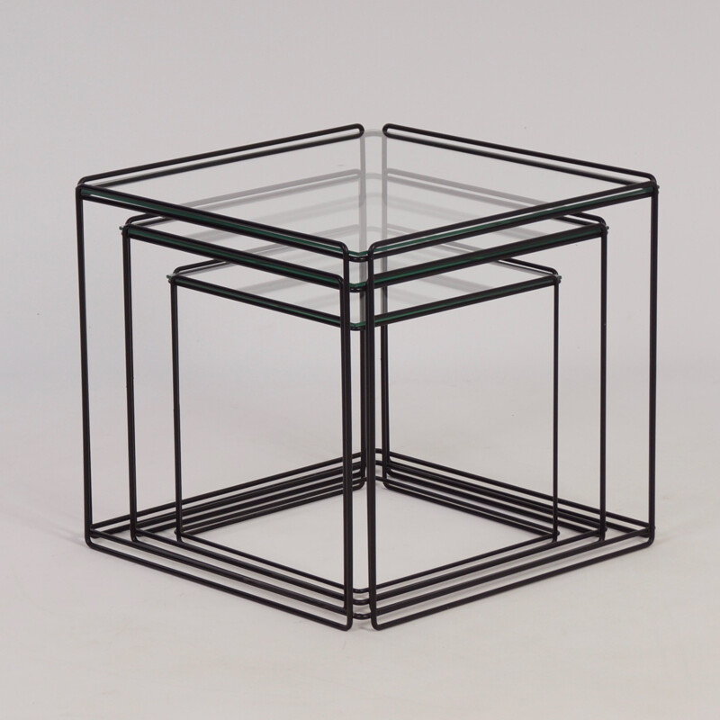 Tables Isocele gigognes de Max SAUZE - 1970