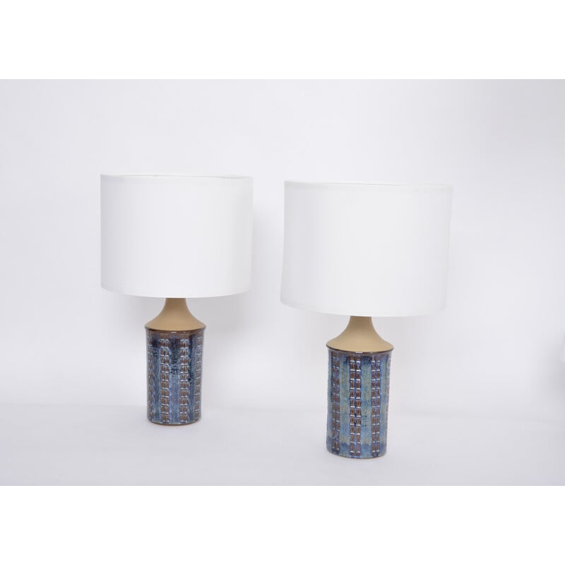 Pair of vintage table lamps by Maria Philippi for Soholm