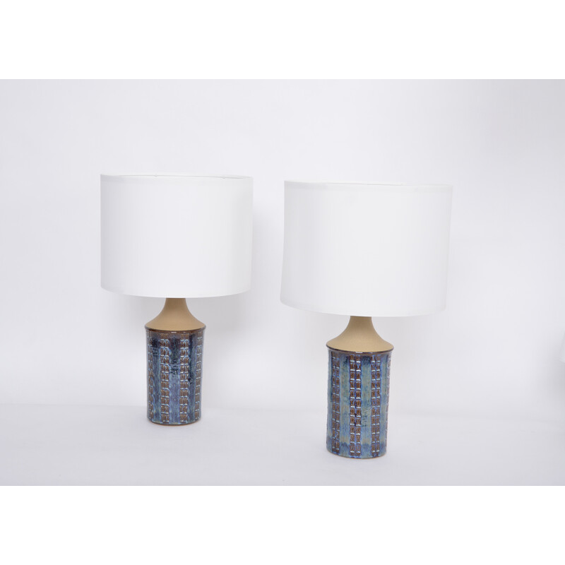 Paire de lampes de table vintage par Maria Philippi pour Soholm