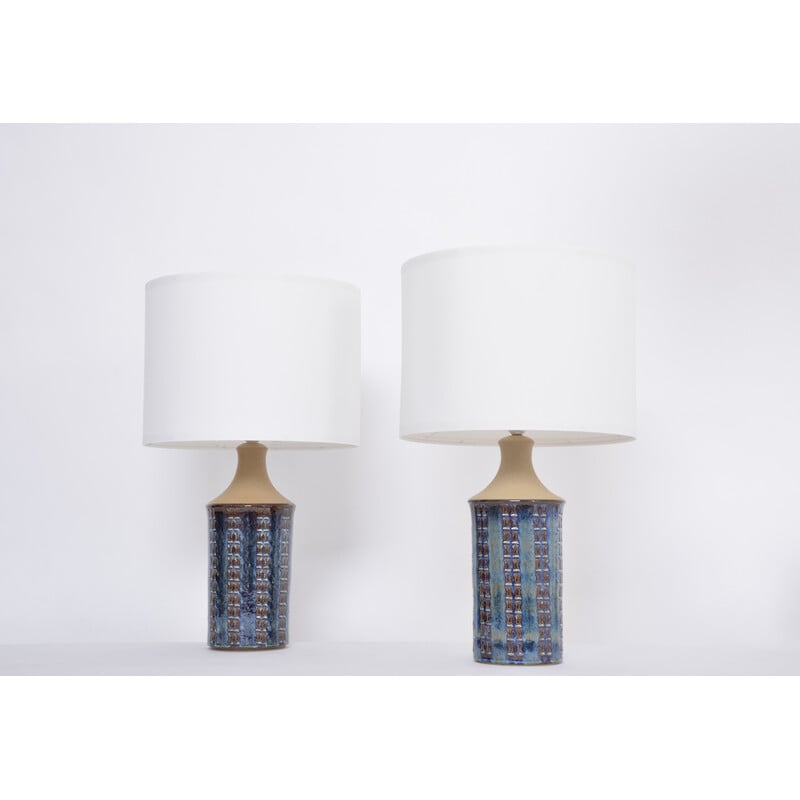 Pair of vintage table lamps by Maria Philippi for Soholm