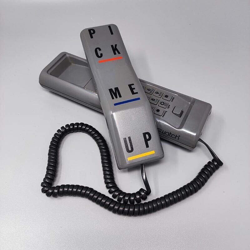 Vintage swatch phone "Pick me Up", 1980s