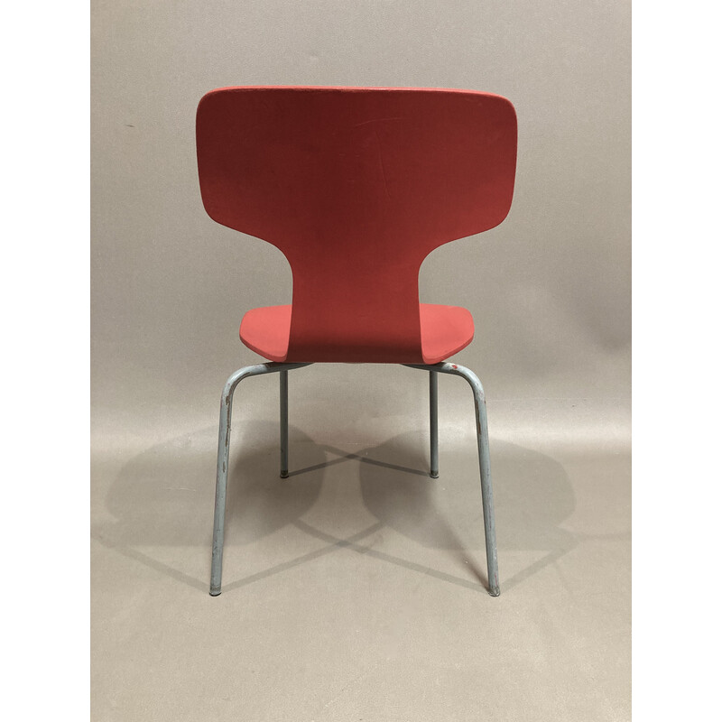 Ensemble de 6 chaises vintage par Arne Jacobsen pour Fritz Hansen, 1960