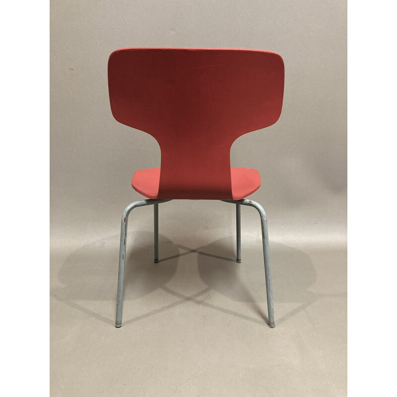 Set of 6 vintage chairs by Arne Jacobsen for Fritz Hansen, 1960