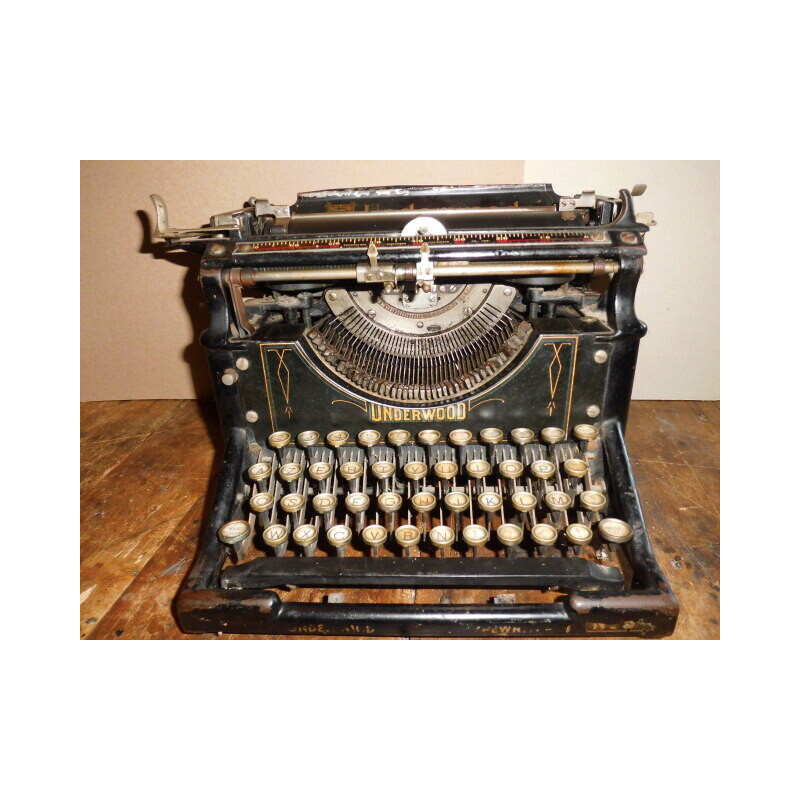 Machine à écrire vintage Underwood n° 5