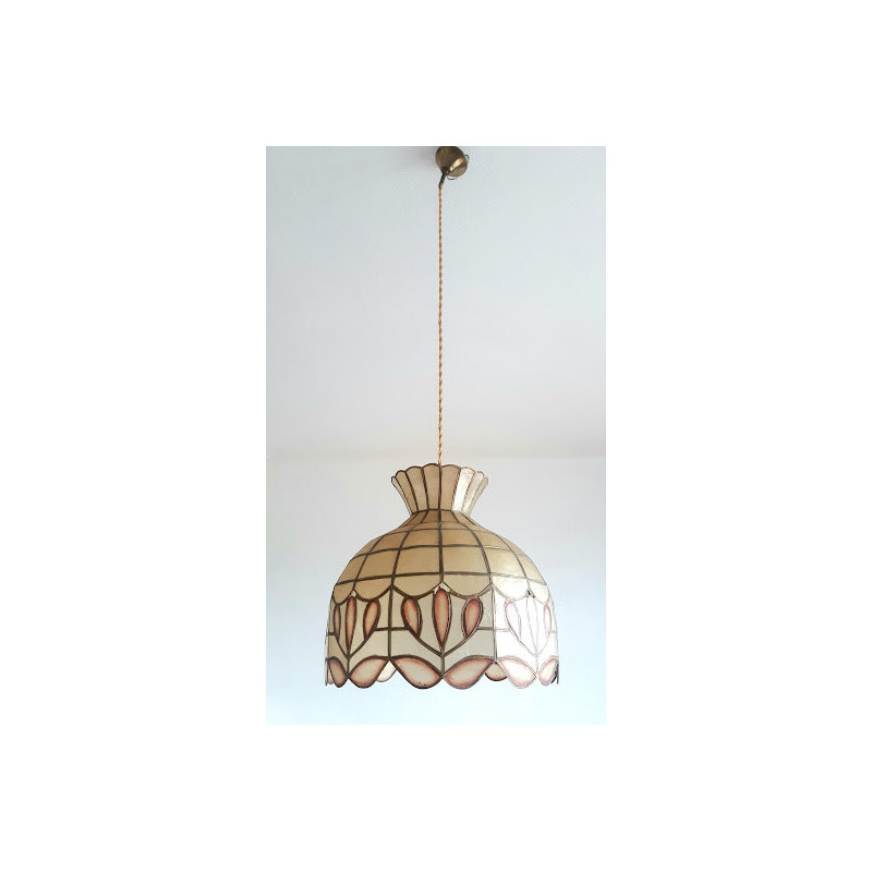 Vintage parelmoer hanglamp