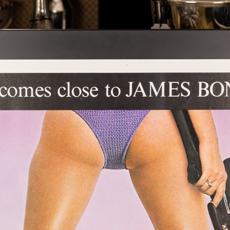 Affiche vintage de James Bond 'For Your Eyes Only', 1981