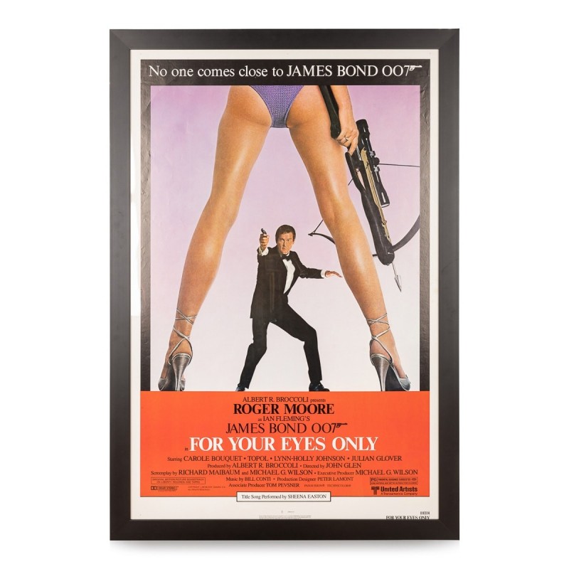 James-Bond-Plakat "For Your Eyes Only", 1981