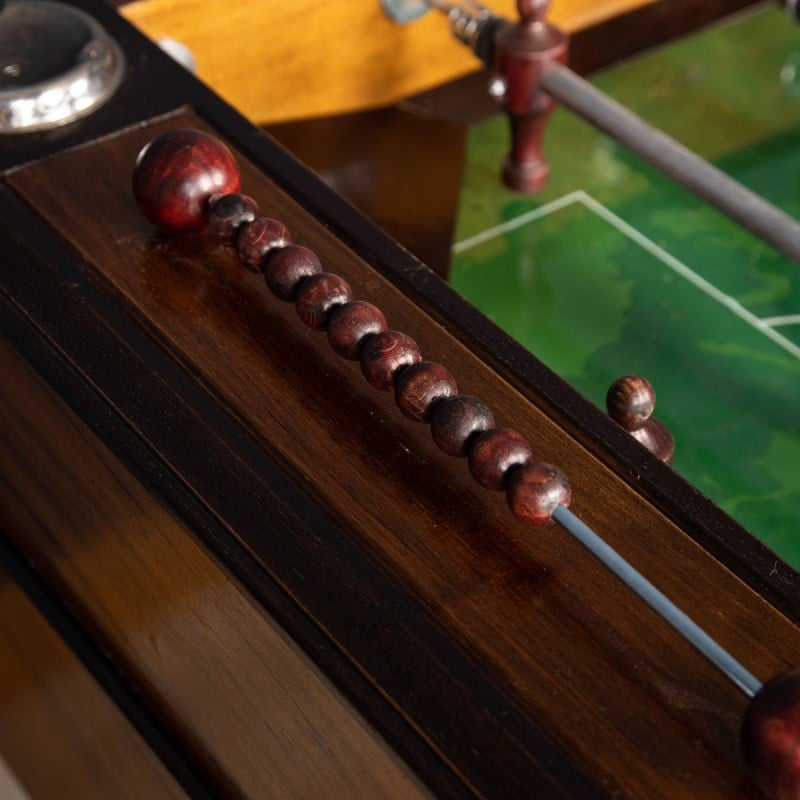 Vintage Art Deco wooden soccer table, Italy
