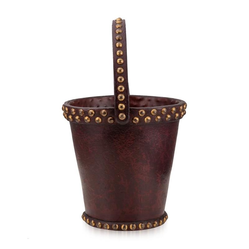 Vintage leather bucket by Hermès, France 1960