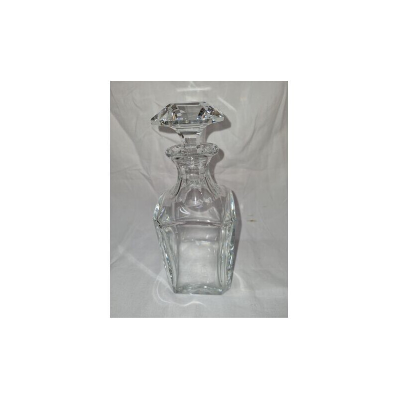 Vintage-Whiskykaraffe Modell harcourt aus Glas