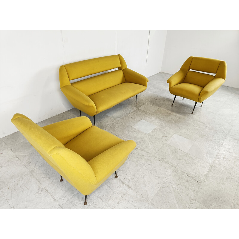 Mid century italian living room set by Gigi Radice, Italy 1950s